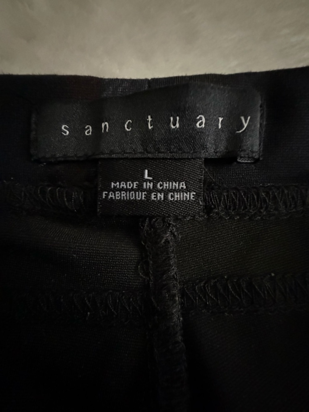 Sanctuary Plaid Slim Pull On Stretchy Pants, Size L - Picture 11 of 16